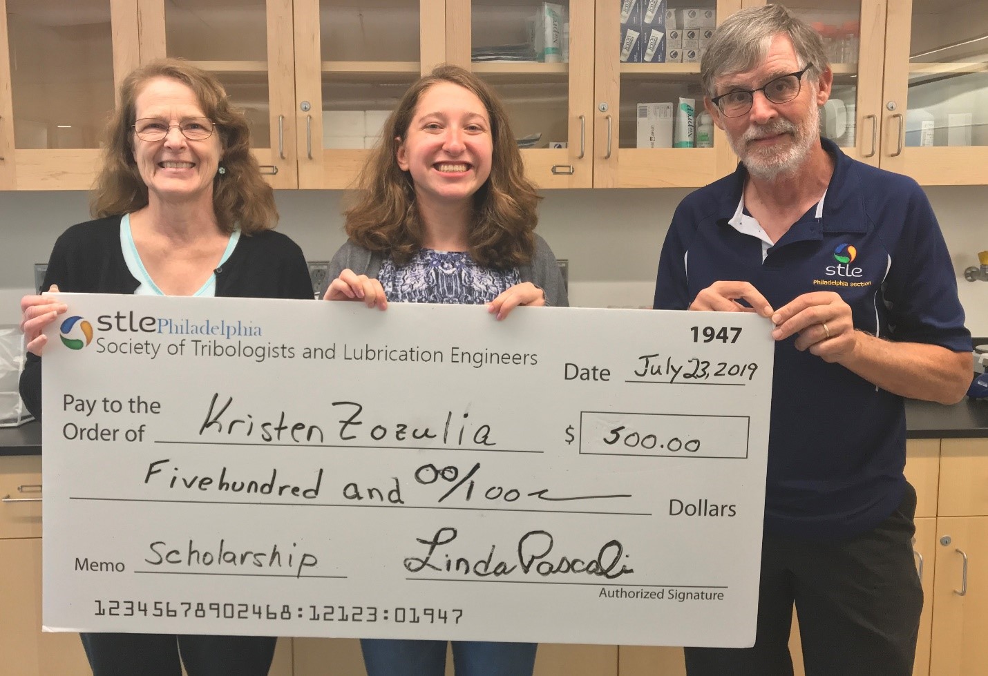 2019 Scholarship Winner Feature – Kristen Zozulia