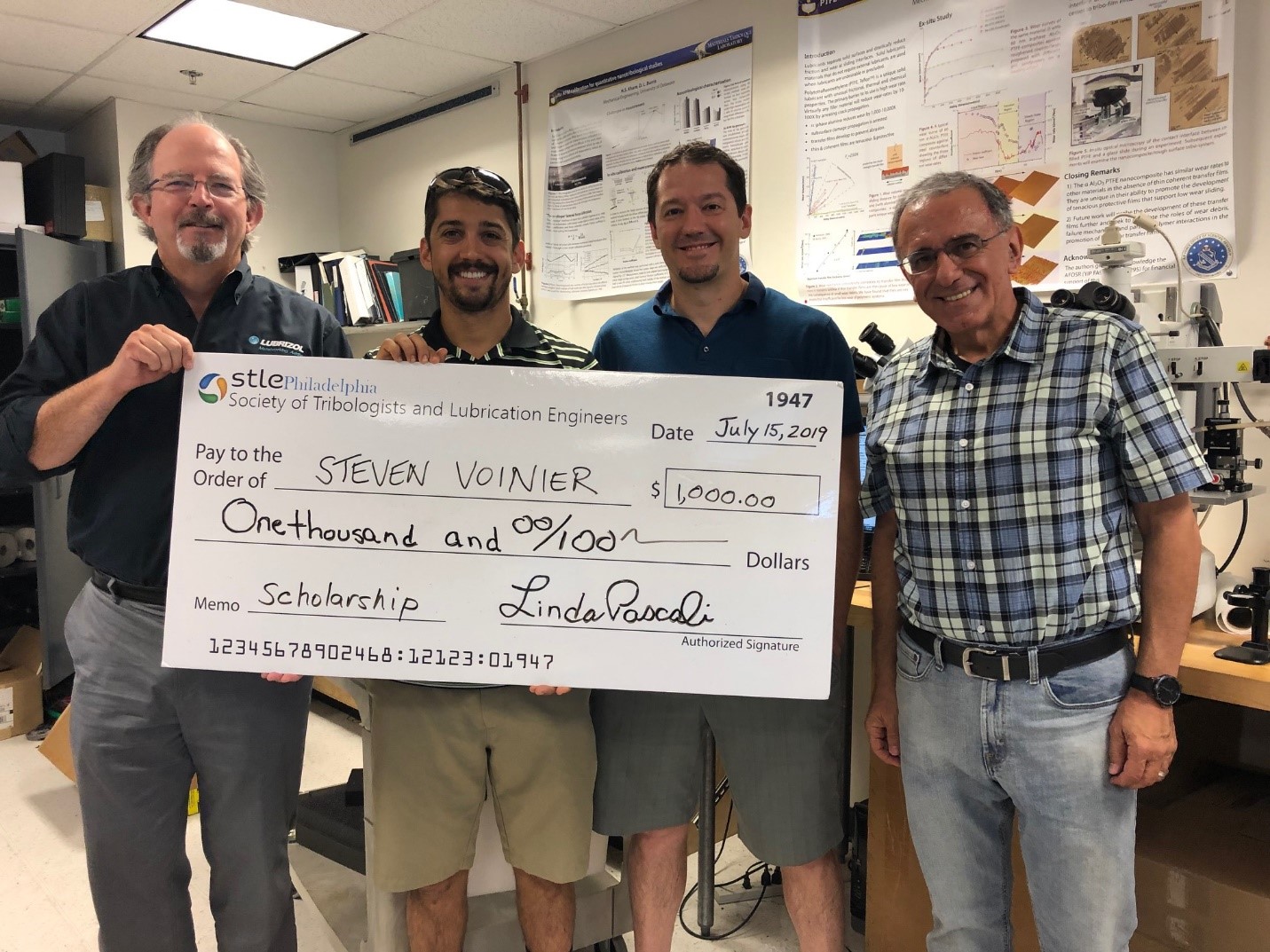 2019 Scholarship Winner Feature – Steve Voinier